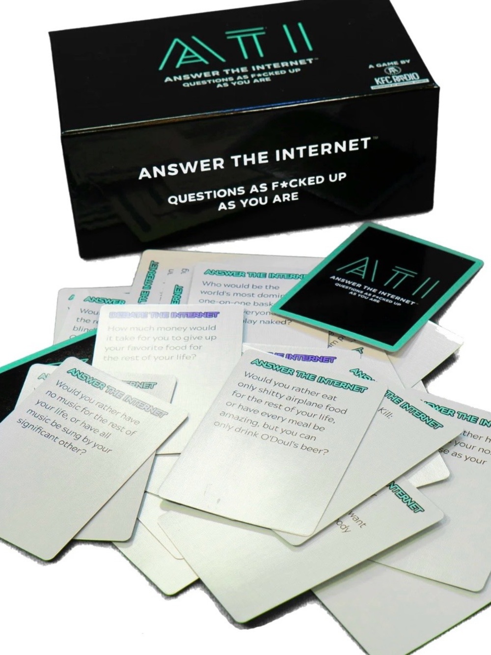 KFC Radio Answer The Internet Card Game